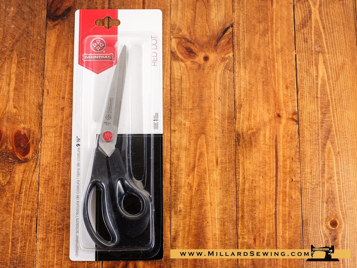 Scissors, 9.5′′ Lightweight Bent Trimmers/ Dressmaker Shears by Mundial