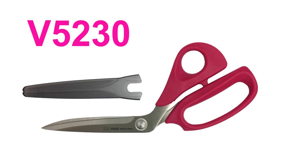Scissors, 9′′ Bent Very Berry by Kai