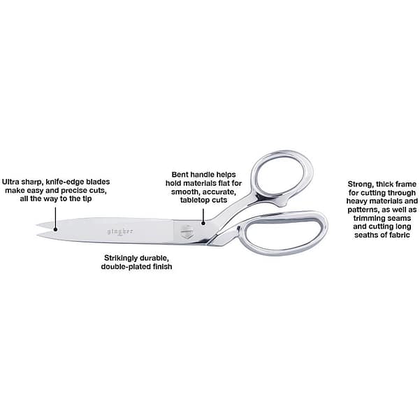 Scissors, 10′′ Trimmers with Knife Edge by Gingher