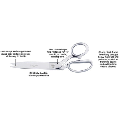 Scissors, 10′′ Trimmers with Knife Edge by Gingher