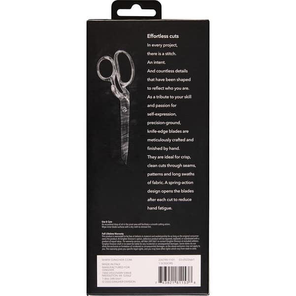 Scissors, 8′′ with Spring Action by Gingher