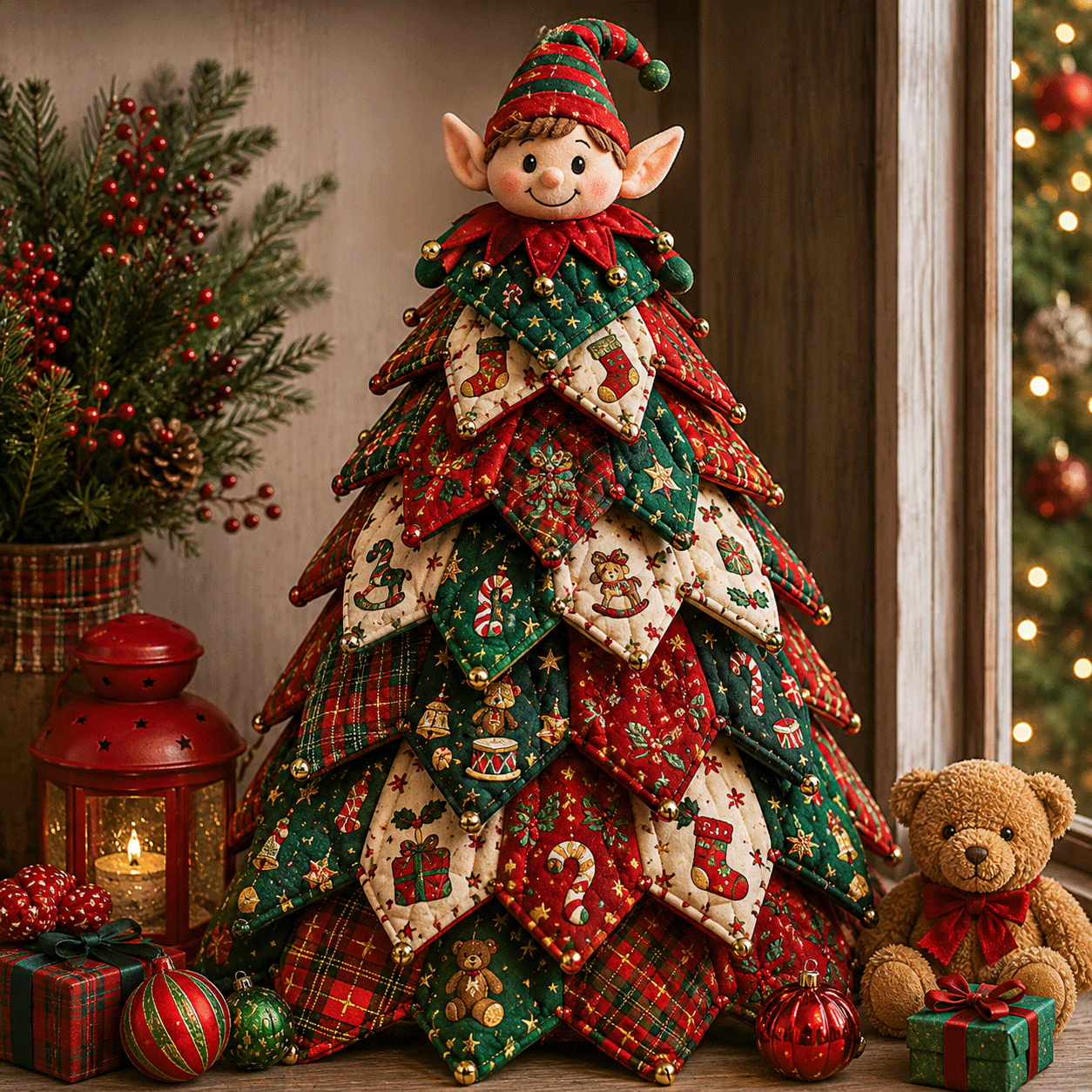 Last Day 49% OFF DIY Quilted Christmas Tree Kit