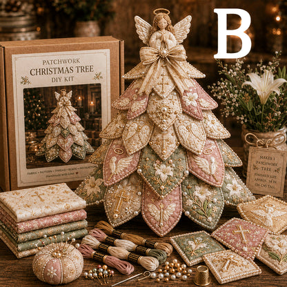 🔥49% Off Last Day ✝️ Religious-Themed Beaded & Quilted Christmas Tree DIY Kit