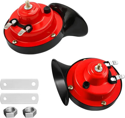 12V Loud Car Horn – Universal Electric Snail Horn for Cars, Trucks, Motorcycles & SUVs