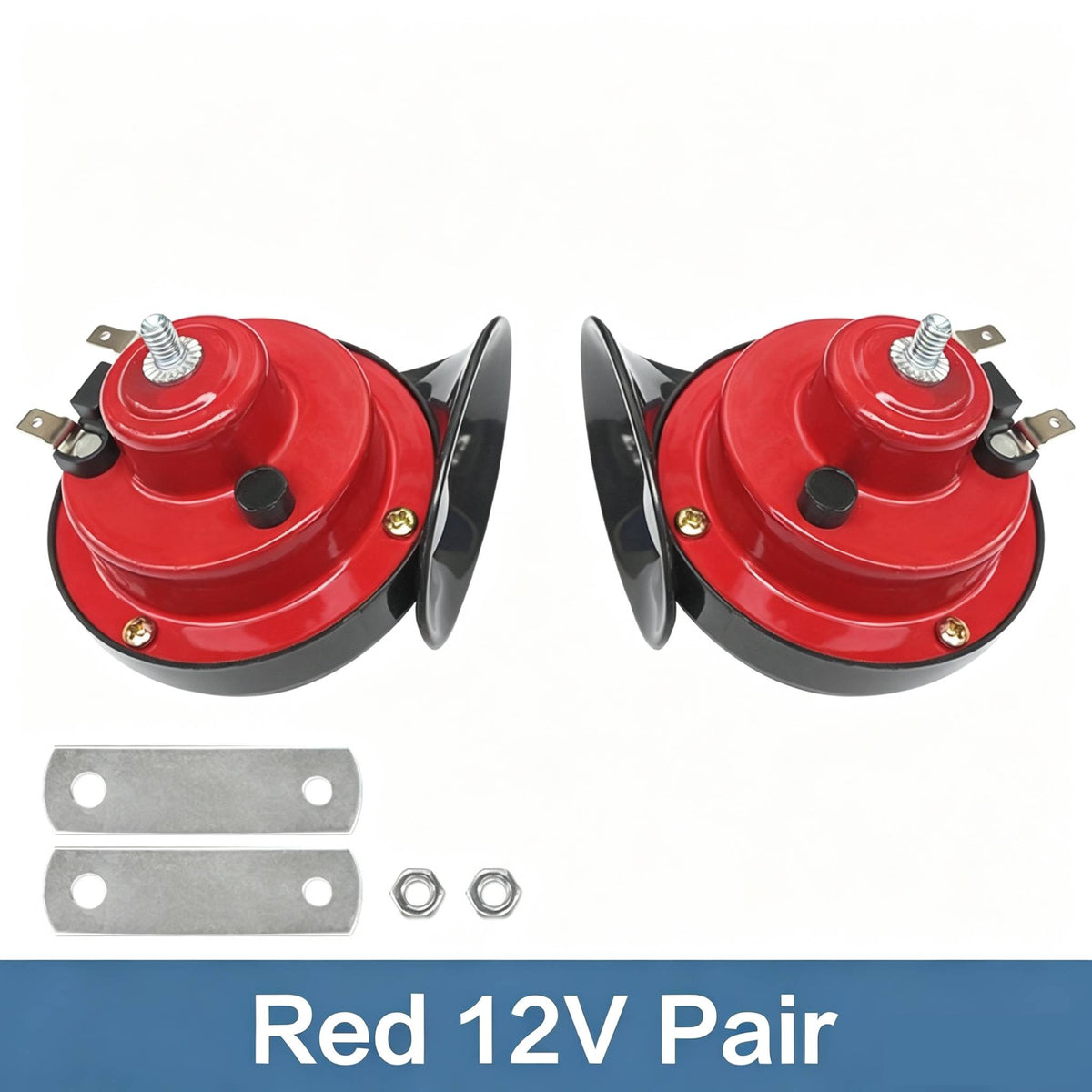 12V Loud Car Horn – Universal Electric Snail Horn for Cars, Trucks, Motorcycles & SUVs