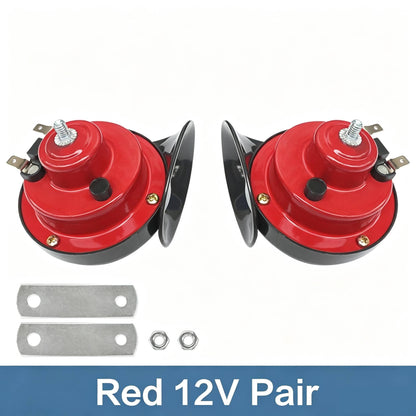 12V Loud Car Horn – Universal Electric Snail Horn for Cars, Trucks, Motorcycles & SUVs