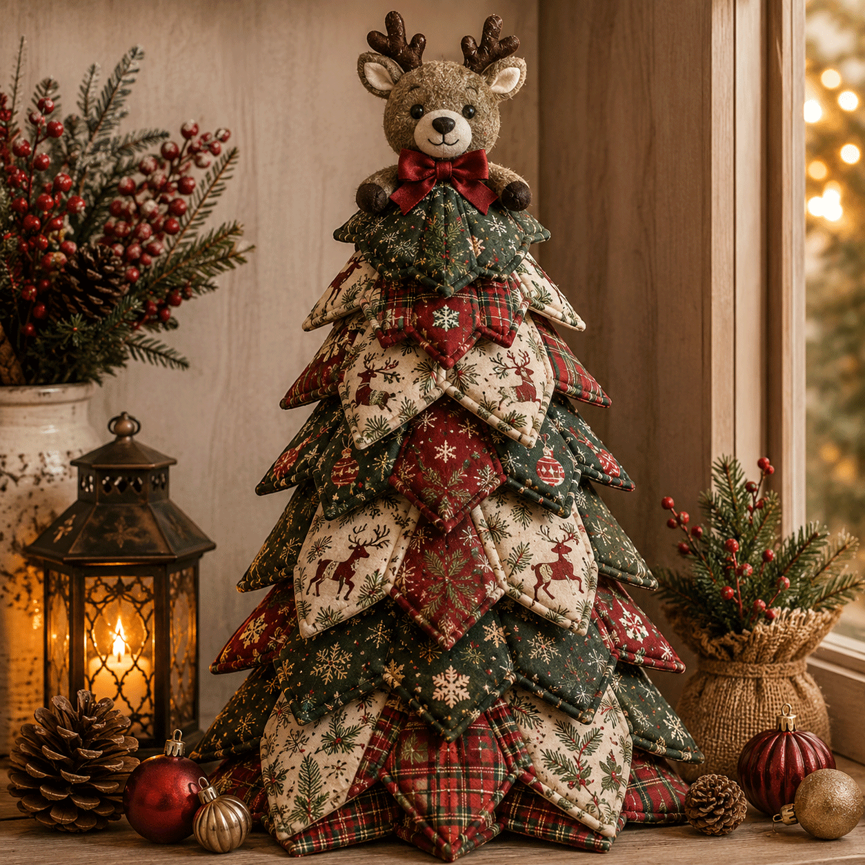 Last Day 49% OFF DIY Quilted Christmas Tree Kit