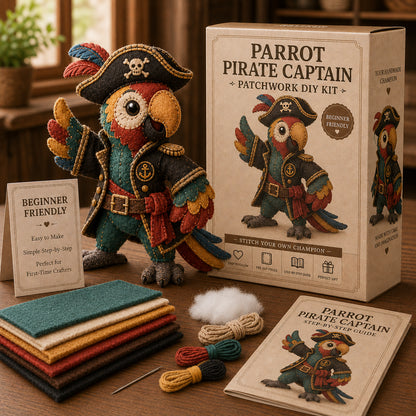 🧵Patchwork Adventure DIY Kit | DIY Character Set