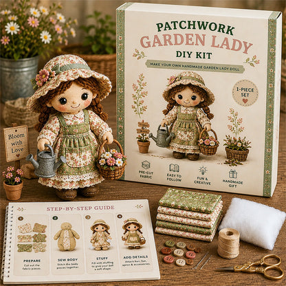 🌸 Patchwork DIY Doll Kits – Handmade Fun & Creativity