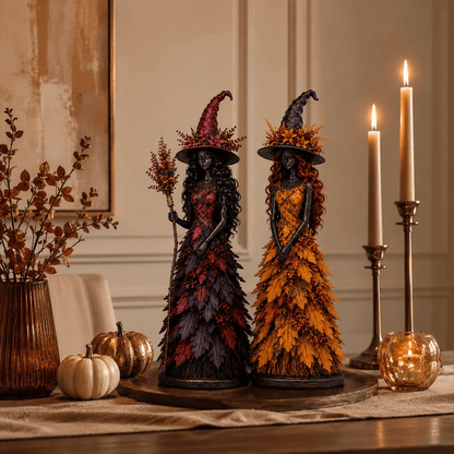 📦 Free Shipping🧙‍♀️Enchanted Autumn Witch Figurine