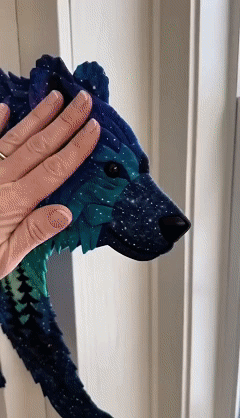 ⏳Last Day 50% OFF - 🌌🐺Northern Lights Wildlife DIY Patchwork Kit 📦Limited Stock🔥