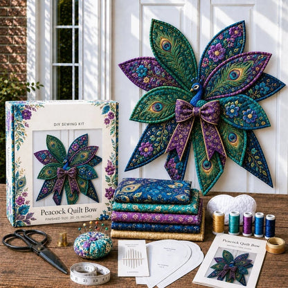 DIY Quilted Animal Door Hanging Sewing Kit