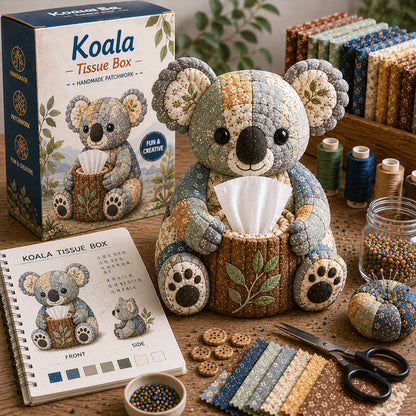 🌴Patchwork Bushland Cozy Collection Tissue Box DIY Kit