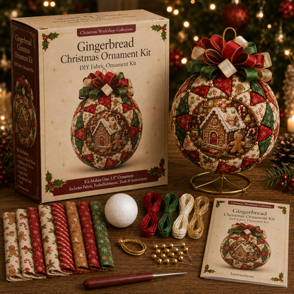🔥Last Day BUY 3 GET 1 FREE⏳ Last Day 49% OFF – DIY Christmas Patchwork Ornament Kit