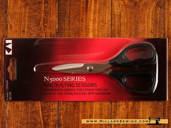Scissors, 6′′ Rag Quilt Scissors by Kai