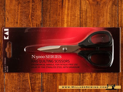 Scissors, 6′′ Rag Quilt Scissors by Kai