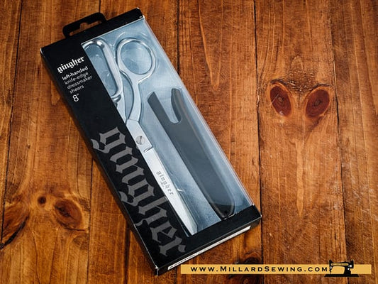 Scissors, 8′′ Dressmaker Shears by Gingher (Left Handed)