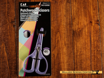 Scissors, 4.5′′-8′′ Micro-Serrated Patchwork Scissors by Kai