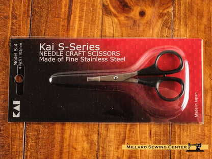 Scissors, 4′′ Needlecraft Scissors by Kai