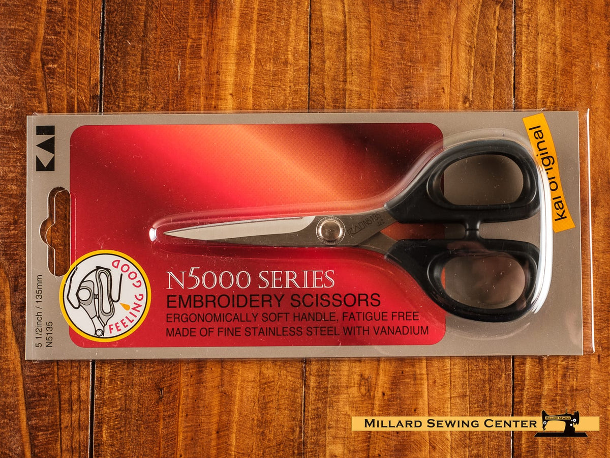 Scissors, 5 1/2′′ Embroidery Scissors by Kai