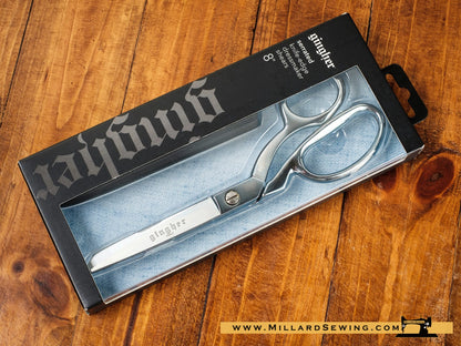 Scissors, 8′′ Knife Edge, Blunt-Tip Serrated Dressmaker Shears By Gingher