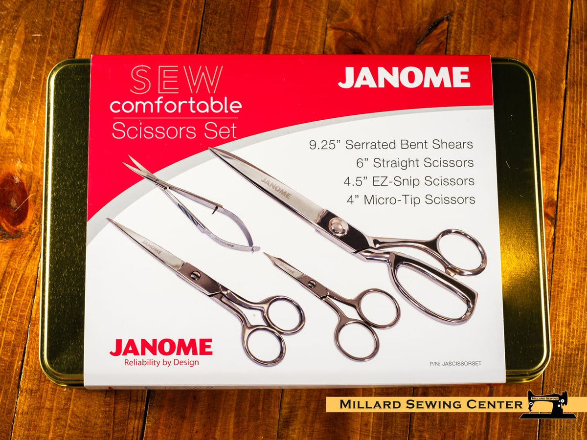 Scissor Set, Sew Comfortable, 4 Piece Set by Janome