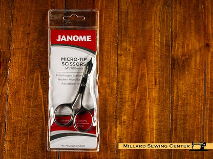 Scissors, 4” Micro-Tip by Janome