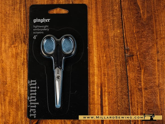 Scissors, 4′′ Embroidery Lightweight Series by Gingher