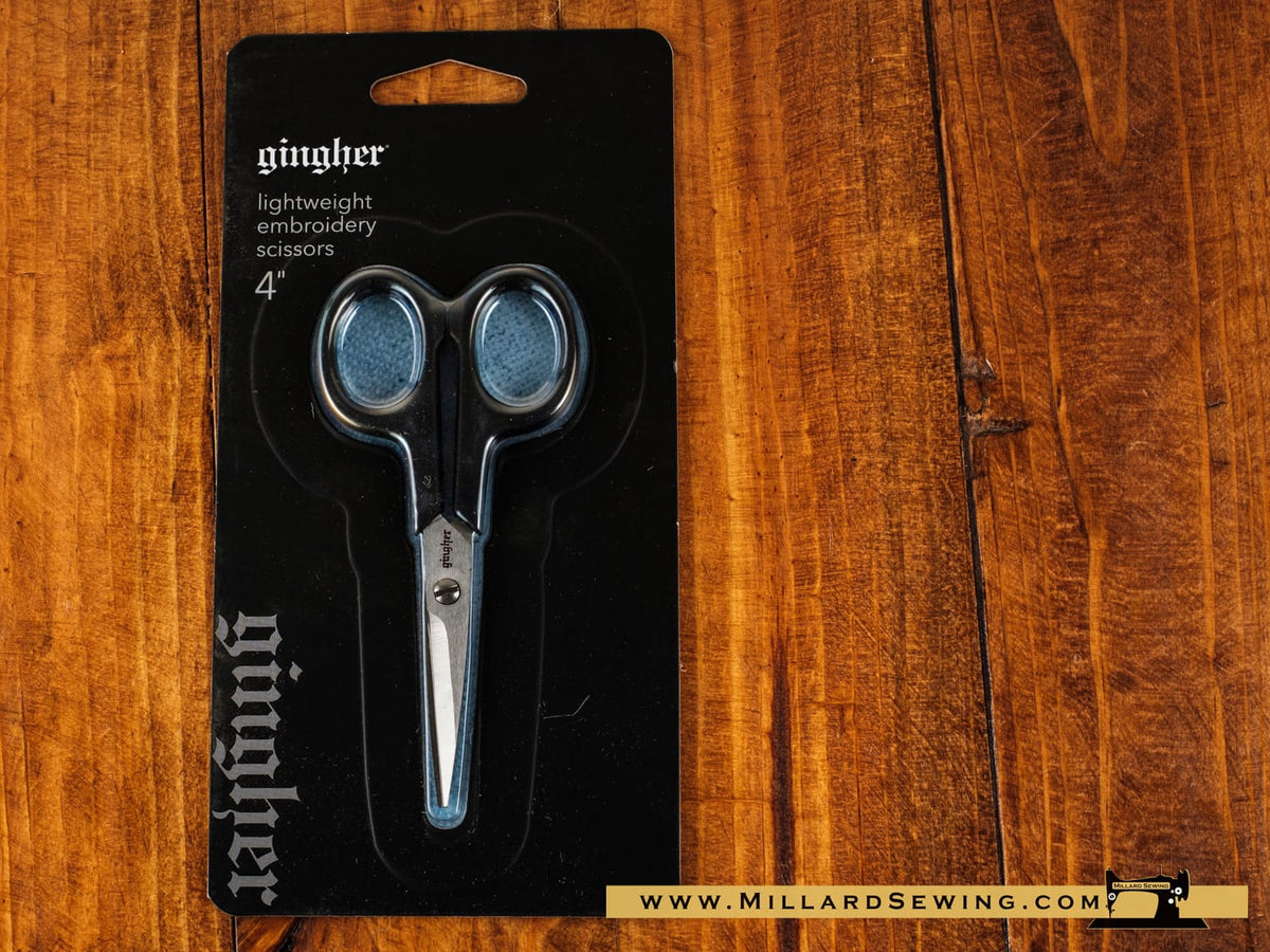 Scissors, 4′′ Embroidery Lightweight Series by Gingher