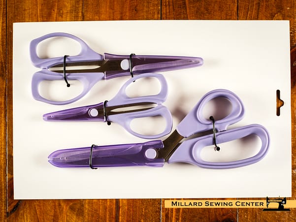 Scissors, 4.5′′-8′′ Micro-Serrated Patchwork Scissors by Kai