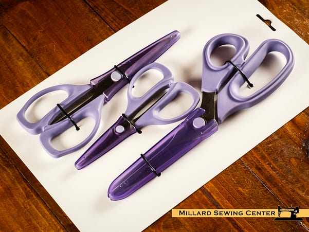 Scissors, 4.5′′-8′′ Micro-Serrated Patchwork Scissors by Kai