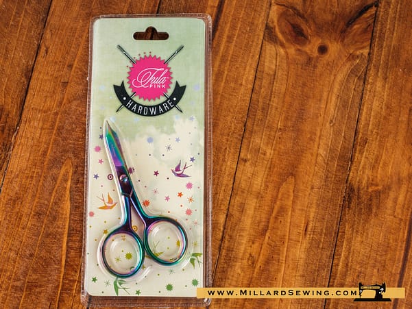 Scissors, 4′′ Embroidery with Micro Tip by Tula Pink
