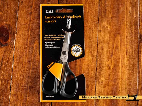 Scissors, 5 1/2-inch Embroidery and Handicraft Shears by Kai