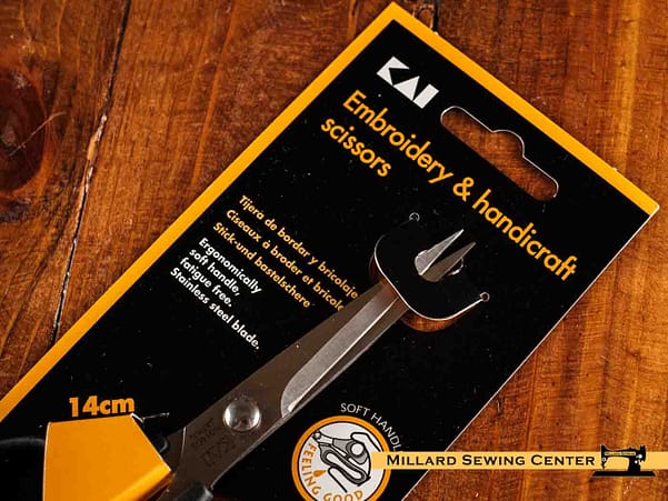 Scissors, 5 1/2-inch Embroidery and Handicraft Shears by Kai