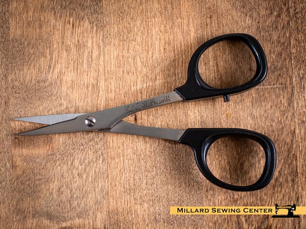Scissors, 4′′ Micro-Serrated Scissors by Kai