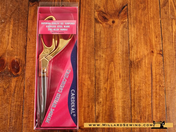 Scissors, 9.5′′ Tailoring Shears by Cardinal Available in Gold Finish