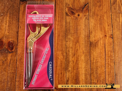 Scissors, 9.5′′ Tailoring Shears by Cardinal Available in Gold Finish