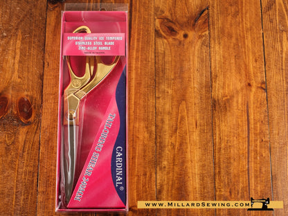 Scissors, 9.5′′ Tailoring Shears by Cardinal Available in Gold Finish