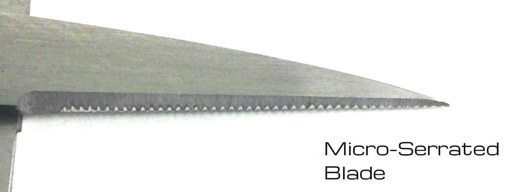 Scissors, 4′′ Micro-Serrated Scissors by Kai