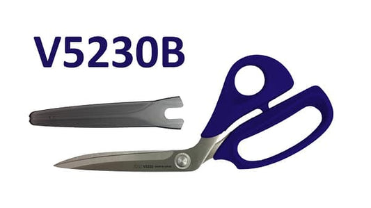 Scissors, 9′′ Bent True Blue by Kai