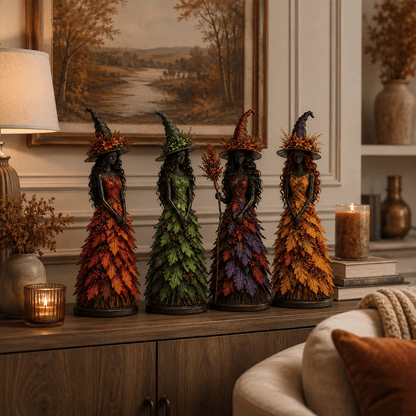 📦 Free Shipping🧙‍♀️Enchanted Autumn Witch Figurine