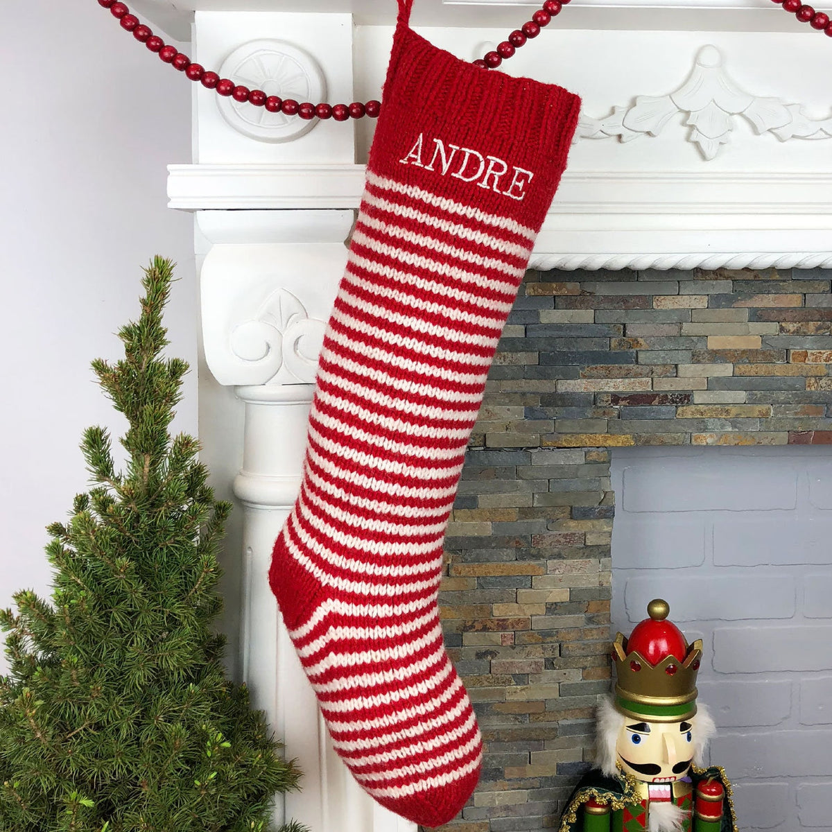Personalized Christmas Stocking – Custom Name Holiday Stocking