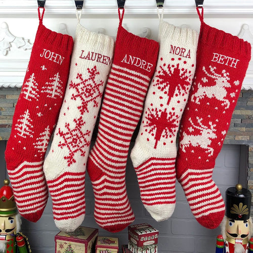 Personalized Christmas Stocking – Custom Name Holiday Stocking
