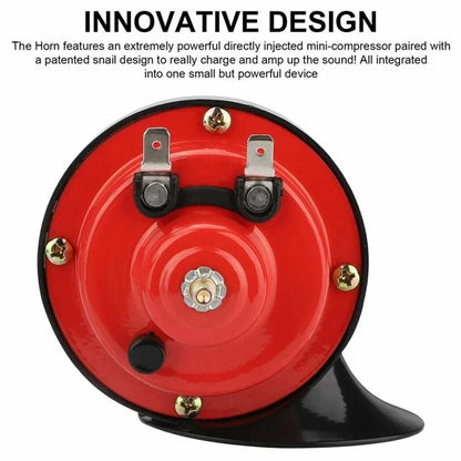 12V Loud Car Horn – Universal Electric Snail Horn for Cars, Trucks, Motorcycles & SUVs